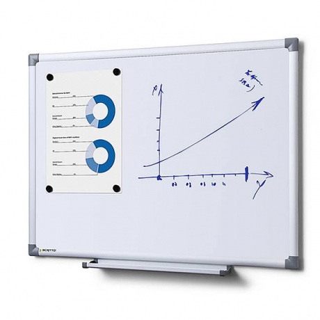 Premium Vitreous Enamel Magnetic Whiteboard - Rounded Safety Corners